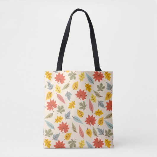 Farbiges Leaf Fall Pattern Tasche (Vorderseite)