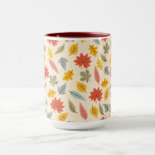 Farbiges Leaf Fall Pattern Tasse (Zentrum)