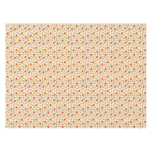 Farbiges Leaf Fall Pattern Tischdecke (Vorderseite (Horizontal))
