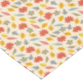 Farbiges Leaf Fall Pattern Tischdecke (Schrägansicht)