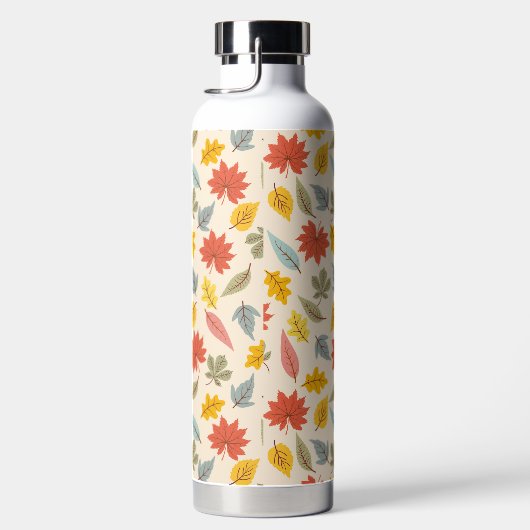 Farbiges Leaf Fall Pattern Trinkflasche (Rechts)
