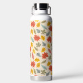 Farbiges Leaf Fall Pattern Trinkflasche (Rückseite)