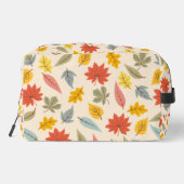 Farbiges Leaf Fall Pattern Waschbeutel (Rückseite)