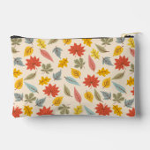 Farbiges Leaf Fall Pattern Zubehörtasche (Rückseite)