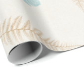Farbiges Leaf-Muster Geschenkpapier (Rolleneckpunkt)