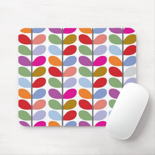 Farbiges Leaf-Muster Mousepad (Mit Mouse)