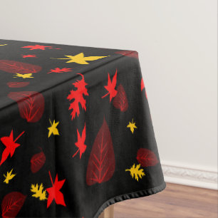 Farbiges Leaf-Muster Tischdecke