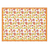 Farbiges Leaf-Muster / Wohngestaltung im Herbst Tischdecke (Vorderseite (Horizontal))