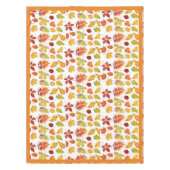 Farbiges Leaf-Muster / Wohngestaltung im Herbst Tischdecke (Vorderseite)