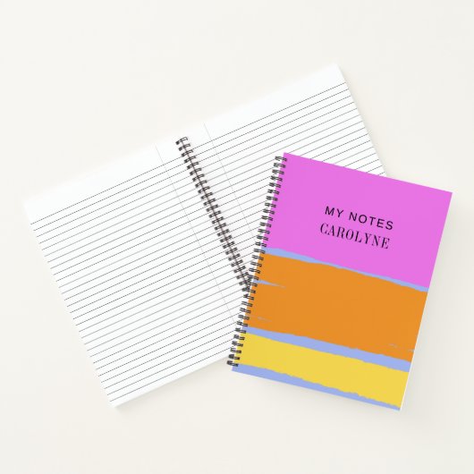 Farbiges, lebendiges Design - Individualisieren Si Notizblock (Innenseite)