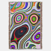 Farbiges, lebhaftes Abstraktionsmuster Decke (Vorderseite Vertikal)