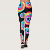 Farbiges, lebhaftes Muster Leggings (Rückseite)