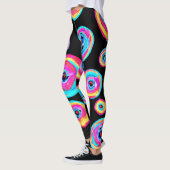 Farbiges, lebhaftes Muster Leggings (Links)