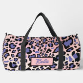 Farbiges Leopard-Muster Duffle Bag (Vorderseite)