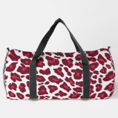 Farbiges Leopard-Muster Duffle Bag (Rückseite)
