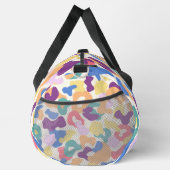 Farbiges Leopard-Muster Duffle Bag (Rechts)