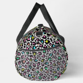 Farbiges Leopard-Muster Duffle Bag (Rechts)
