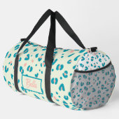 Farbiges Leopard-Muster Duffle Bag (Rechte Ecke)