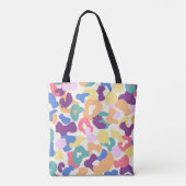 Farbiges Leopard-Muster Tasche (Rückseite)