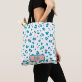 Farbiges Leopard-Muster Tasche (Von Nahem)