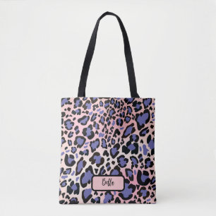 Farbiges Leopard-Muster Tasche