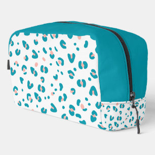 Farbiges Leopard-Muster Waschbeutel