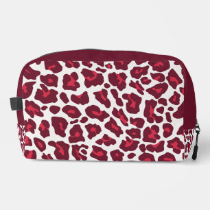 Farbiges Leopard-Muster Waschbeutel