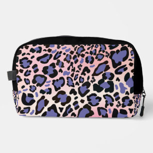 Farbiges Leopard-Muster Waschbeutel