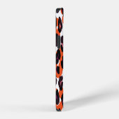 Farbiges Leopardenmuster: Nahtloses Design. iPhone Hülle (Rechte Seite)