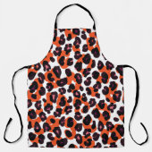 Farbiges Leopardenmuster: Nahtloses Design. Schürze (Vorderseite)