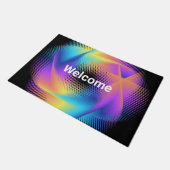 Farbiges Lichtbild - Fußmatte (Schrägansicht)