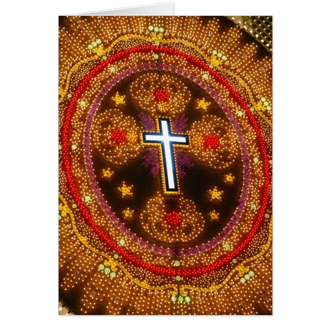 Farbiges Lichtkreuz (Vorne)