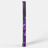 Farbiges Lila Fraktal Samsung Galaxy Hülle (Rechte Seite)