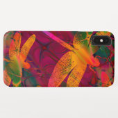 Farbiges Lila Muster Case-Mate iPhone Hülle (Rückseite (Horizontal))