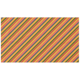 Farbiges Linienmuster Tischdecke