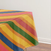 Farbiges Linienmuster Tischdecke (Beispiel)