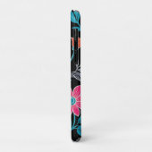 Farbiges Linoprint-Muster Case-Mate iPhone Hülle (Hinten/Links)