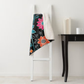 Farbiges Linoprint-Muster Sherpadecke (Beispiel)