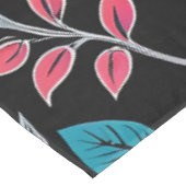 Farbiges Linoprint-Muster Tischdecke (Schrägansicht)