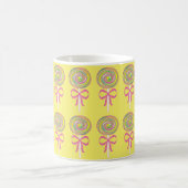 Farbiges Lollipopmuster Kaffeetasse (Mittel)