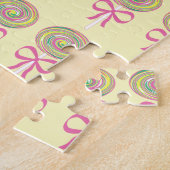 Farbiges Lollipopmuster Puzzle (Seite)