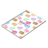 farbiges Makaronmuster Notizblock (Linke Seite)
