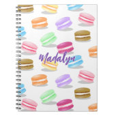 farbiges Makaronmuster Notizblock (Vorderseite)