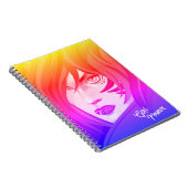 Farbiges Manga-Spiralnotizbuch Notizblock (Rechte Seite)