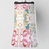 Farbiges Marmormuster Golf Headcover (Rotieren 90)