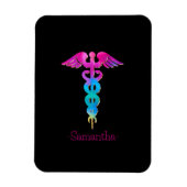 Farbiges medizinisches Zeichen Magnet (Vertikal)