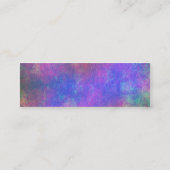 Farbiges Meer - Bed & Breakfast IV Mini Visitenkarte (Rückseite)