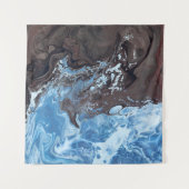 Farbiges Meer Wandteppich (Vorderseite (Horizontal))