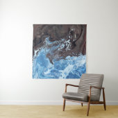 Farbiges Meer Wandteppich (Beispiel (Horizontal))