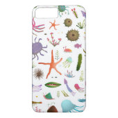 Farbiges Meeresleben Case-Mate iPhone Hülle (Rückseite)